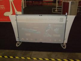 VK-1290 Sacagawea Portable Table Top Display with Tension Fabric Graphics -- Image 2