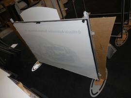 VK-1291 Sacagawea Table Top Display with Sintra Header and Tension Fabric Graphics -- Image 2