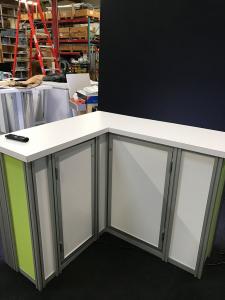 RE-1572 Backlit Counter with Locking Storage