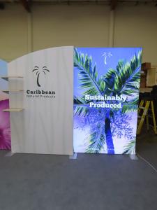 Modified SYK-3003 Symphony Display with SEG Tension Fabric Graphics -- View 5