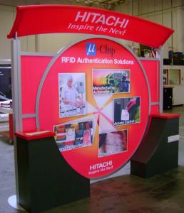 10' x 10' Visionary Designs Modified VK-1012 Hybrid Display with Custom Mounted Canopy