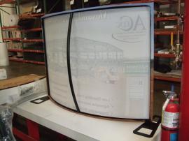 Aero TF-407 Portable Table Top Display with Tension Fabric Graphics -- Image 2
