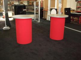 Custom Round Pedestals with Fabric Bases -- Image 2