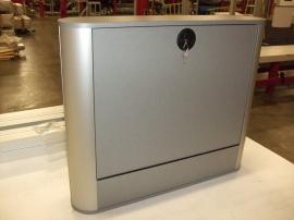 MOD-200 Laptop Lockbox -- Mounts to Aluminum Extrusion or Flat Panels -- Image 1