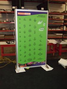 Backlit Lightbox MOD-1250 with Tension Fabric Graphics (Two-Sided) -- Image 2