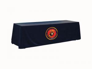 Table Throw with Logo Applique