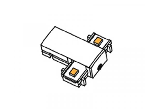 Lighted Modular Connector 90 Degree 3-Way T, 3000K (WW) or 5000K (CW)