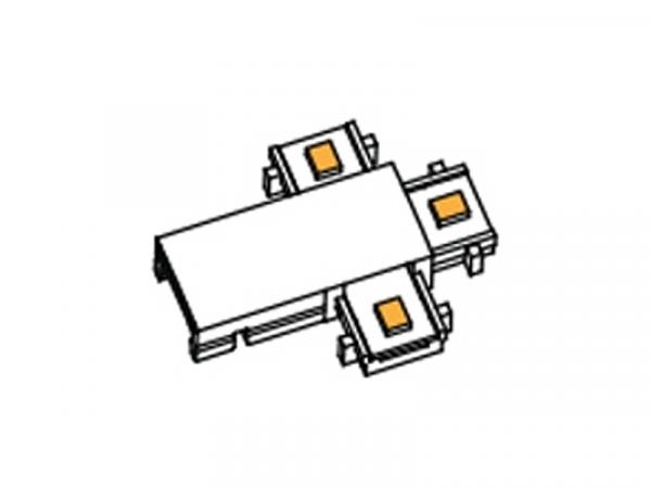 Lighted Modular Connector 90 Degree 4-Way T, 3000K (WW) or 5000K (CW)