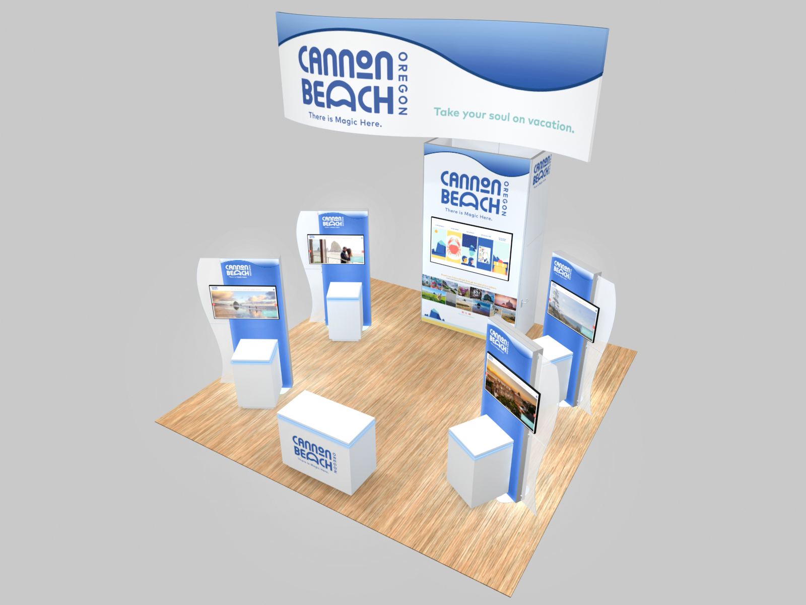 RE-9140 Island Rental Trade Show Exhibit -- Image 4