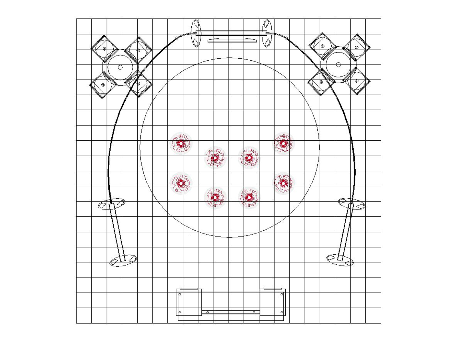 ECO-4094 Hybrid S Island - Plan View