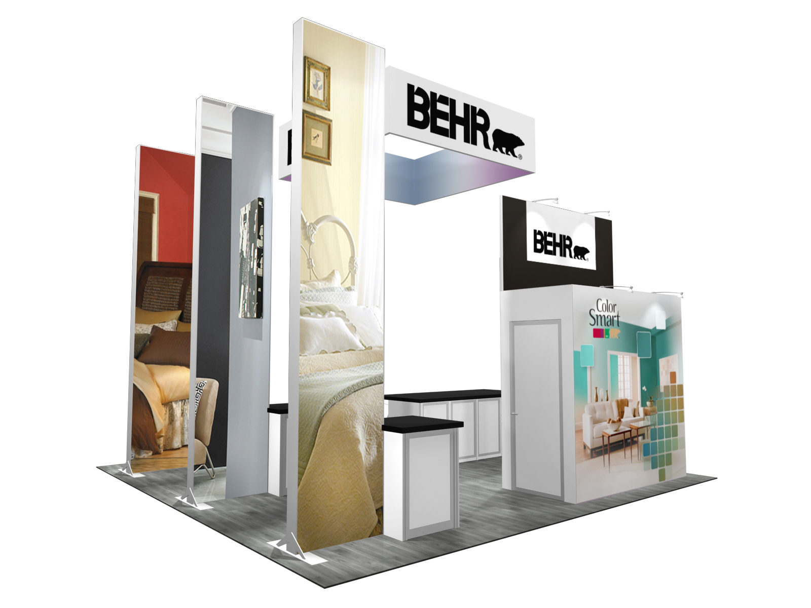 RE-9084 BEHR Trade Show Rental Exhibit -- Image 3