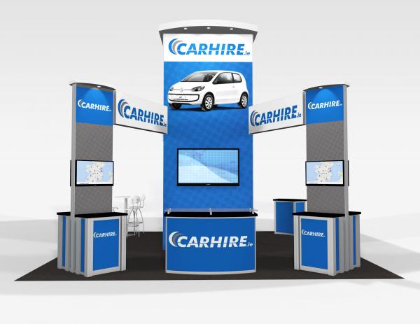 RE-9076 CarHire Trade Show Rental Exhibit -- Image 2