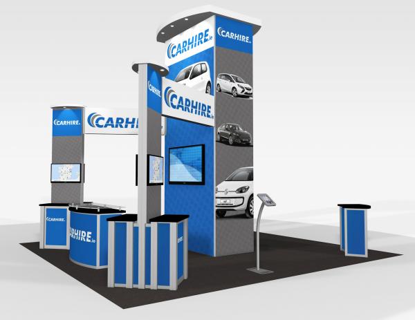 RE-9076 CarHire Trade Show Rental Exhibit -- Image 3