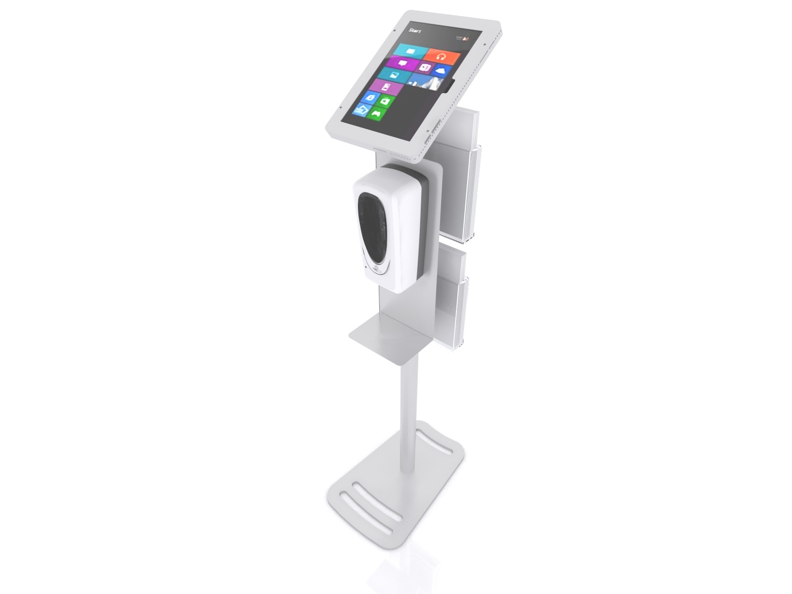 MOD-1377M Hand Sanitizer / iPad Stand -- View 3