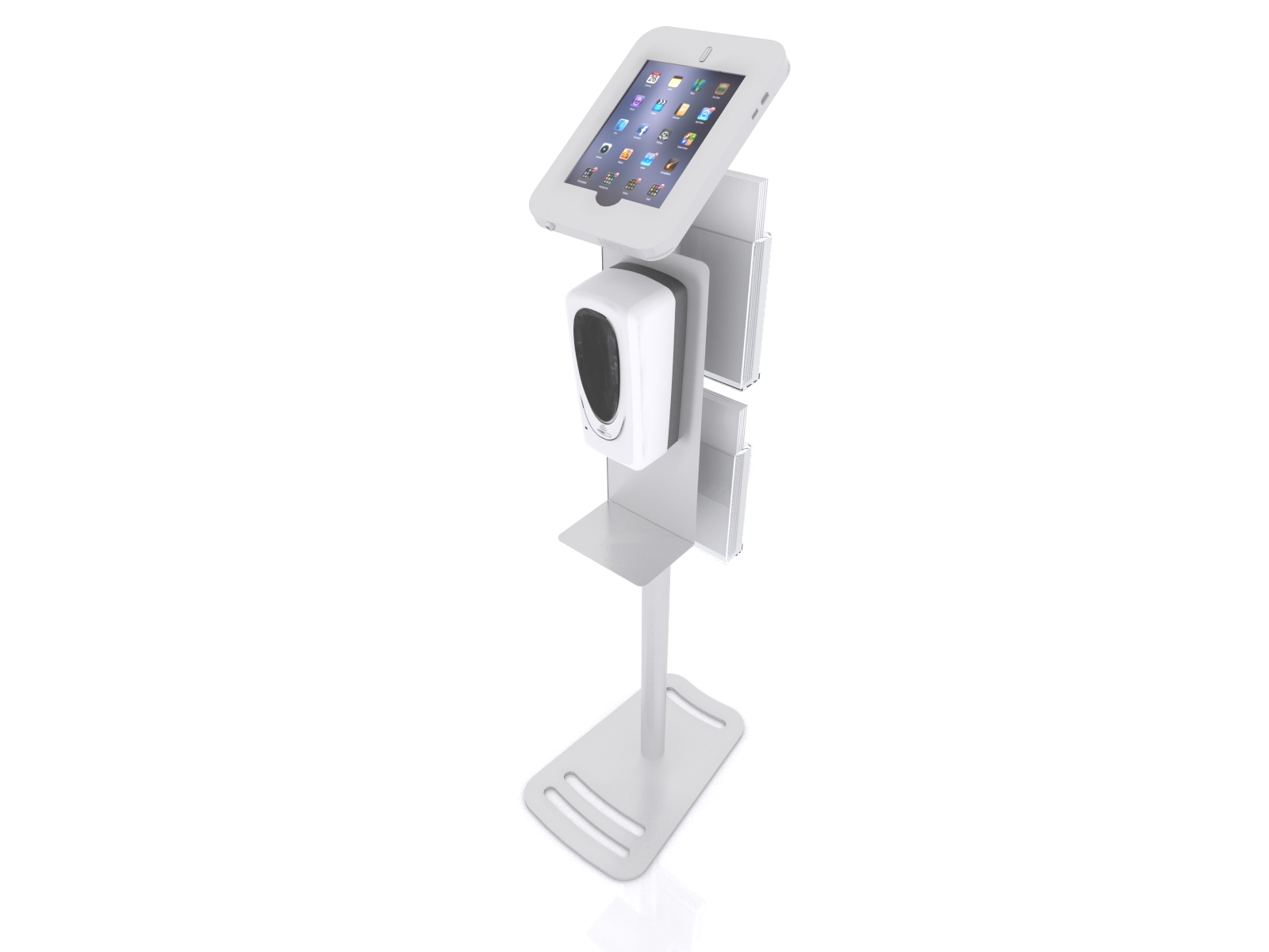 MOD-1377 Hand Sanitizer / iPad Stand -- View 3