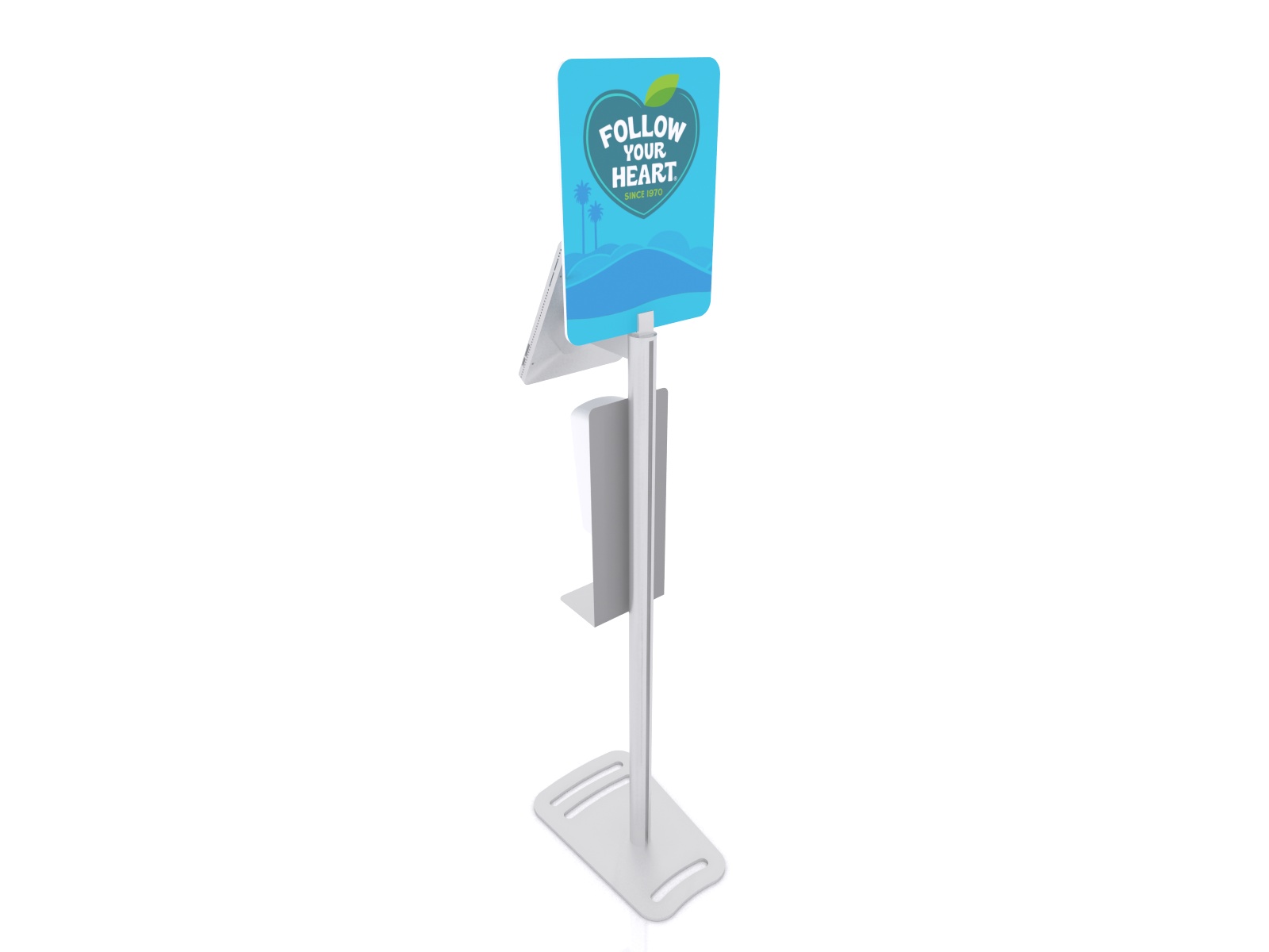 MOD-1379M Hand Sanitizer / iPad Stand -- View 4