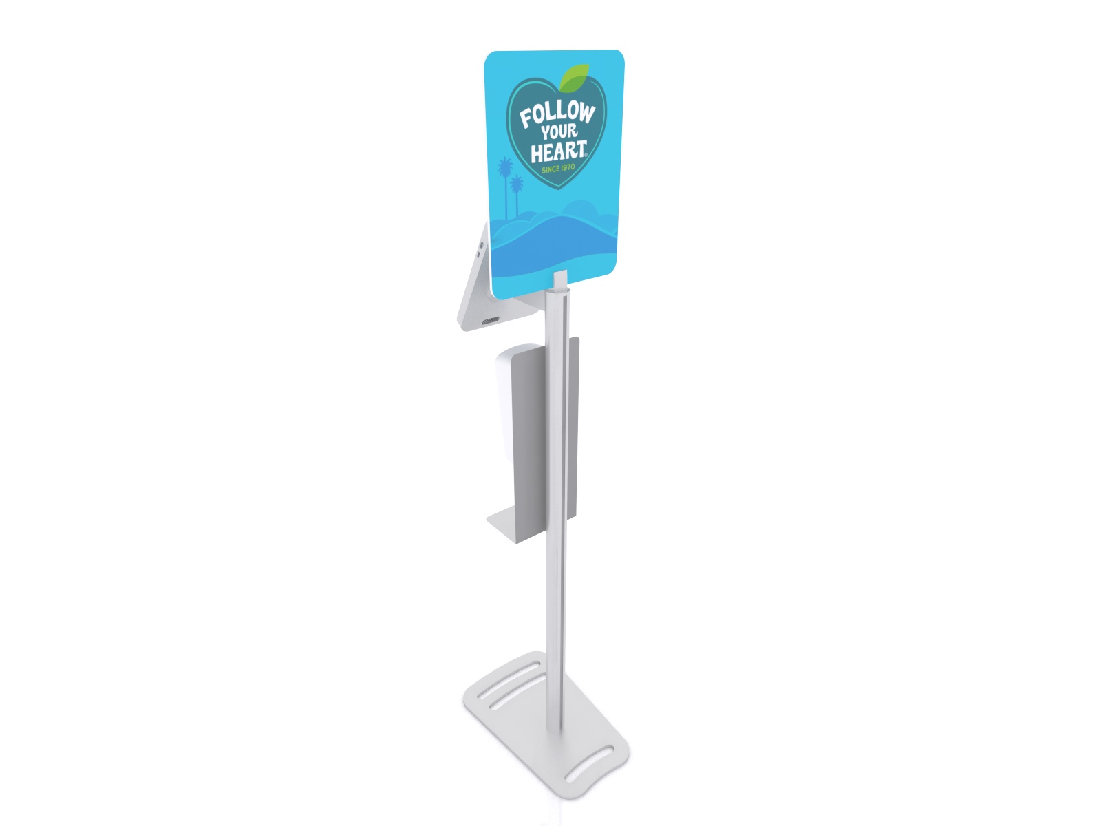 MOD-1379 Hand Sanitizer / iPad Stand -- View 4