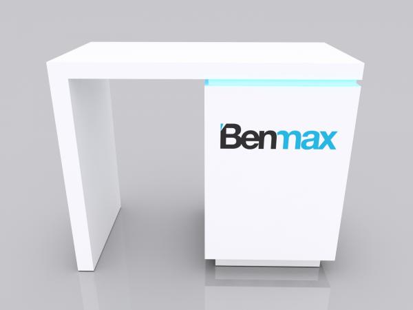 MOD-1741 Waterfall Workstation Counter -- Image 2