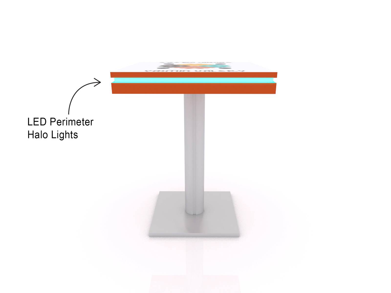 MOD-1454 Trade Show and Event Wireless Charging Station -- Image 5