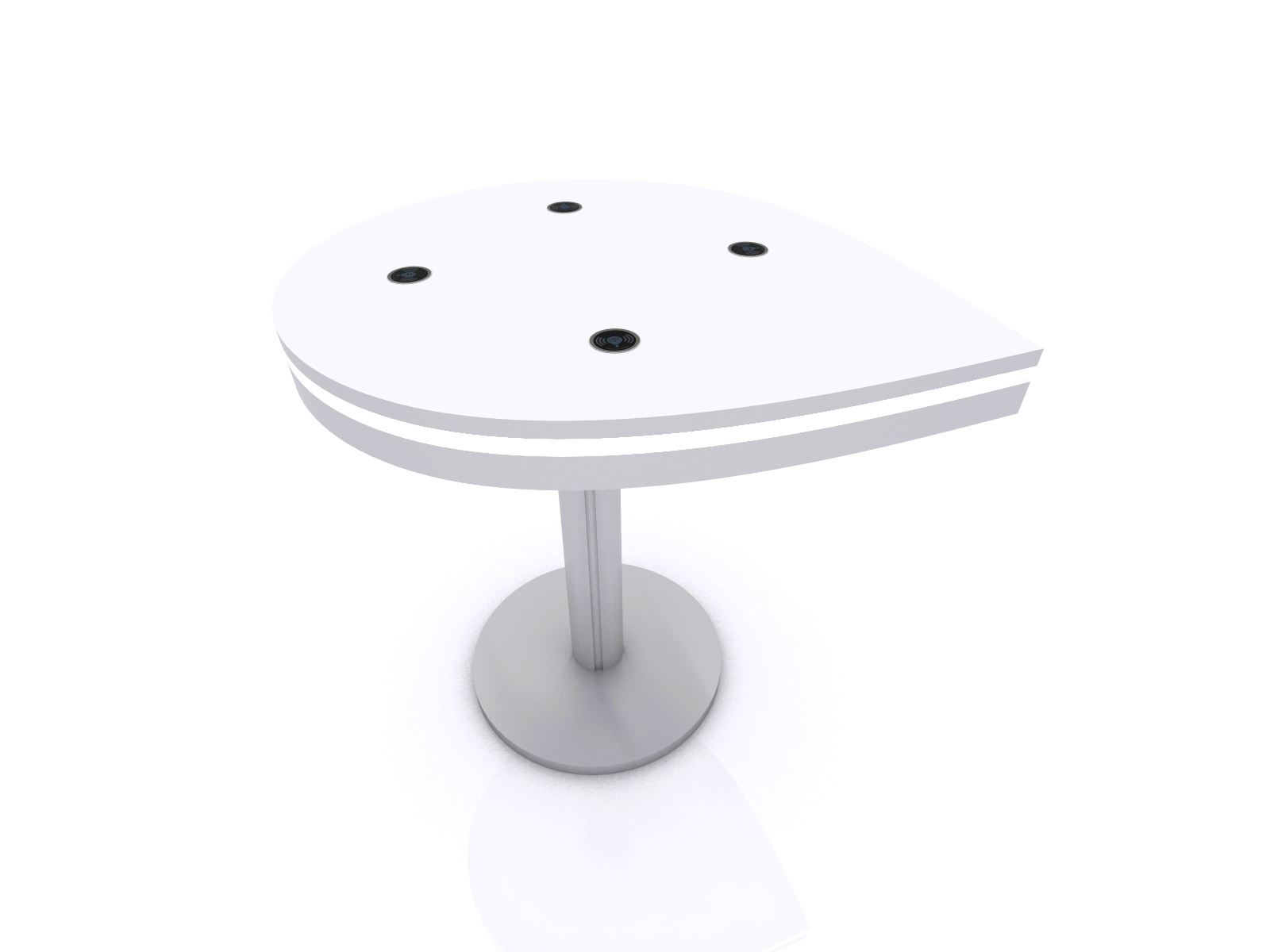 MOD-1452 Wireless Coffee Table without Graphic