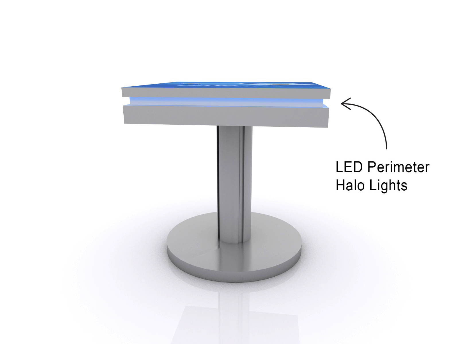 MOD-1459 Trade Show and Event Wireless Charging End Table -- Image 2