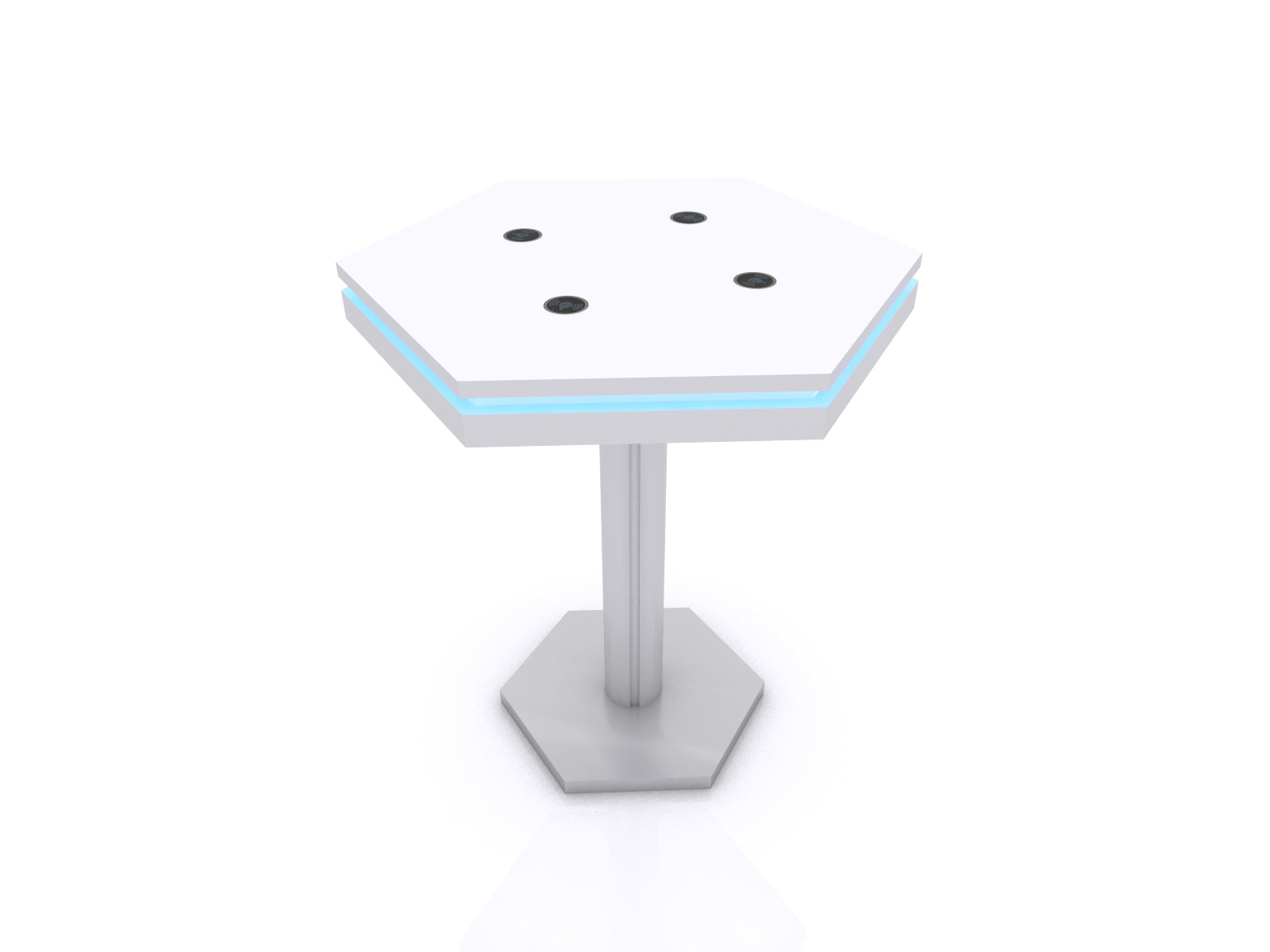 MOD-1465 Wireless Bistro Table without Graphic