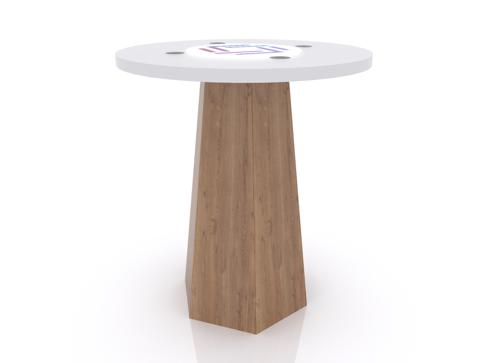 MOD-1484  Wireless Bistro Trade Show and Event Charging Table -- Image 2