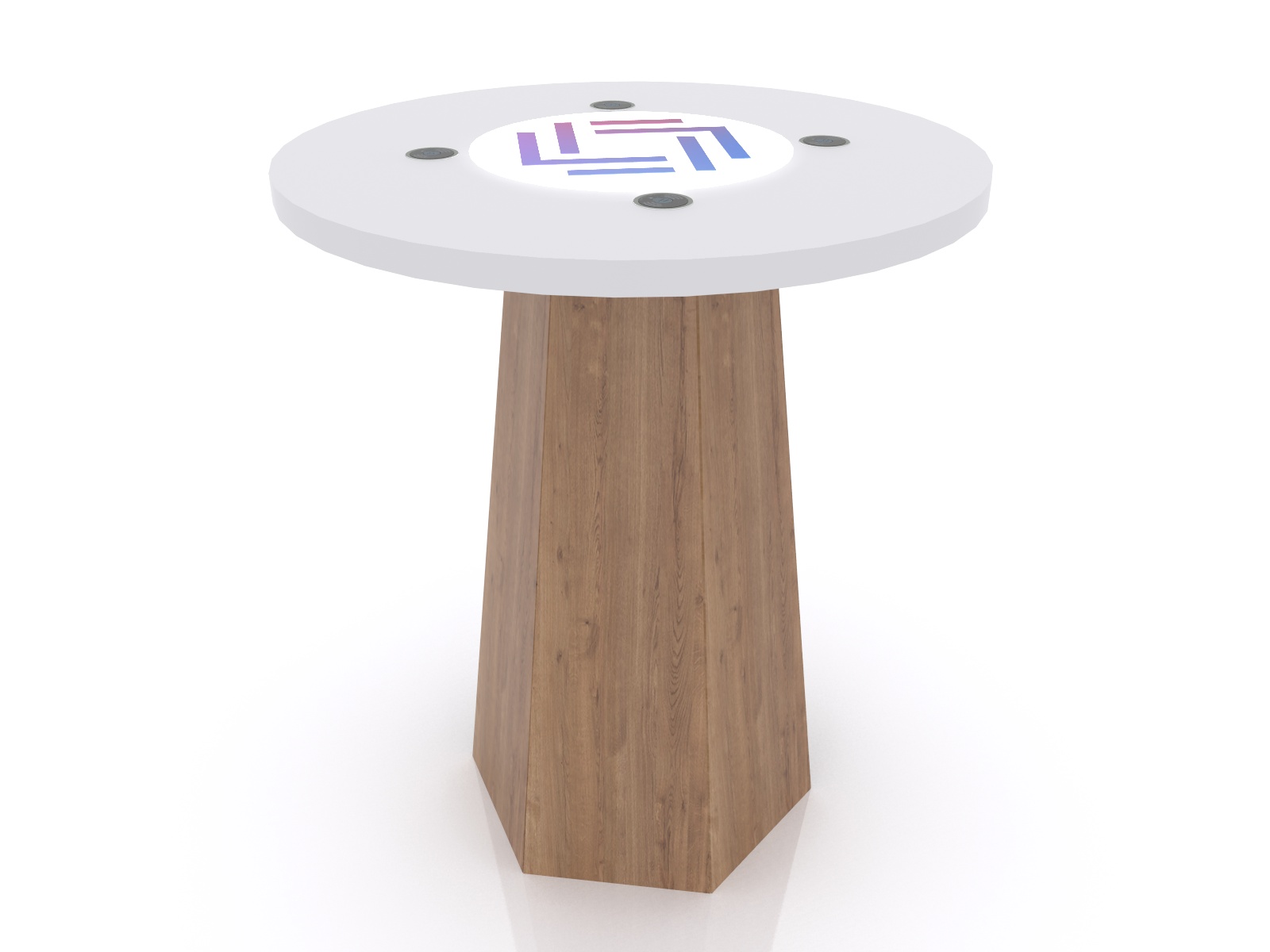 MOD-1484  Wireless Bistro Trade Show and Event Charging Table -- Image 4