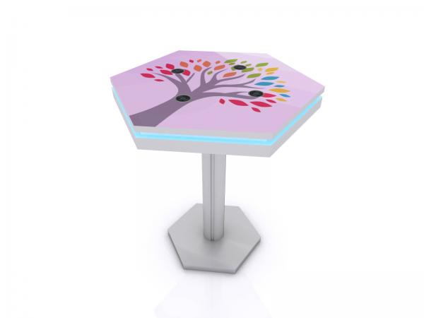 MOD-1465 Wireless Trade Show and Event Charging Bistro Table -- Image 1