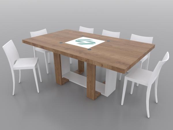 MOD-1486 Wireless Trade Show and Event Charging Table -- Image 1