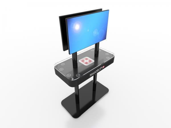 MOD-1477 Trade Show Monitor Stand Charging Station -- Image 2