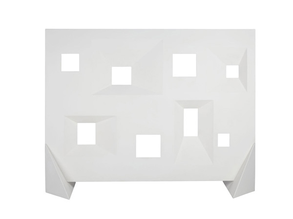 Miramar Divider, White (CEAC-029) -- Trade Show Rental Furniture