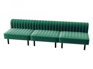 Endless Square Low Back Sofa -- Trade Show Furniture Rental