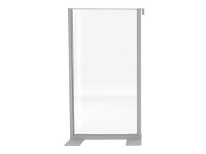 Clear Divider, Freestanding (CEAC-025) -- Trade Show Rental Furniture