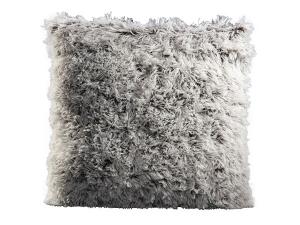 Fluff Pillow White Charcoal (CEAC-037) -- Trade Show Rental Furniture