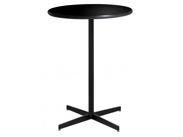 36" Round Bar Table w/ Standard Black Base
 -- Trade Show Furniture Rental