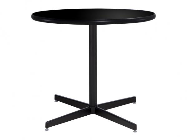 36" Round Cafe Table w/ Standard Black Base
 -- Trade Show Furniture Rental