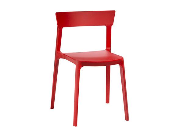 CEGS-020 | Blade Chair  Red-- Trade Show Furniture Rental