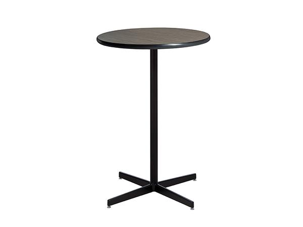 30" Round Madison Bar Table w/ Standard Black Star Base
 -- Trade Show Furniture Rental
