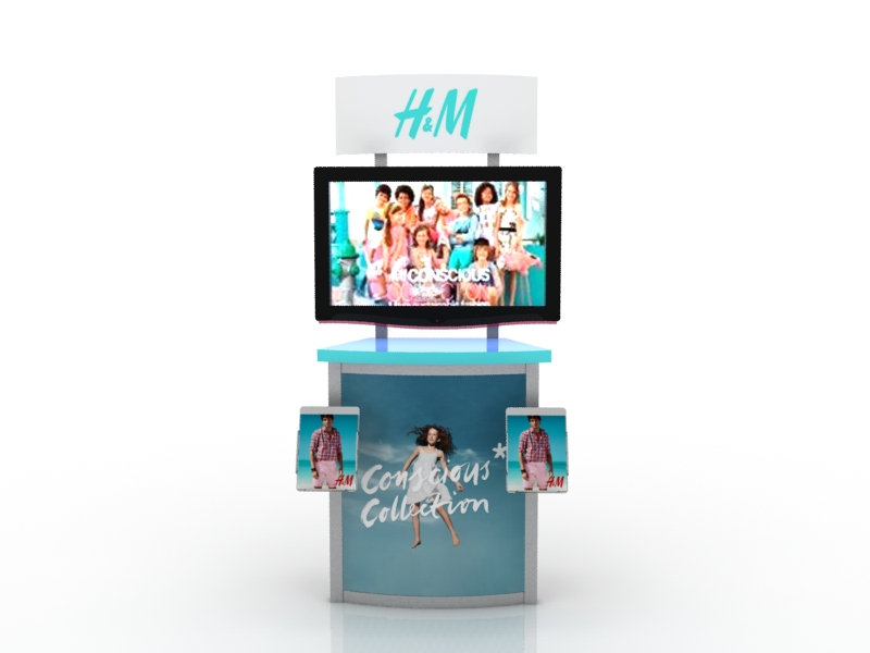 MOD-1249 Workstation/Kiosk for Trade Shows and Events -- Image 2