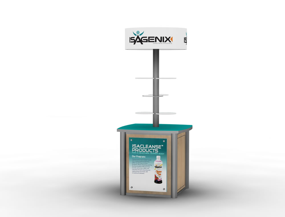  MOD-1208 Trade Show or Event Kiosk