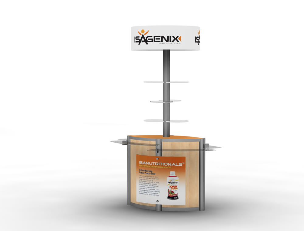  MOD-1210 Trade Show or Event Kiosk