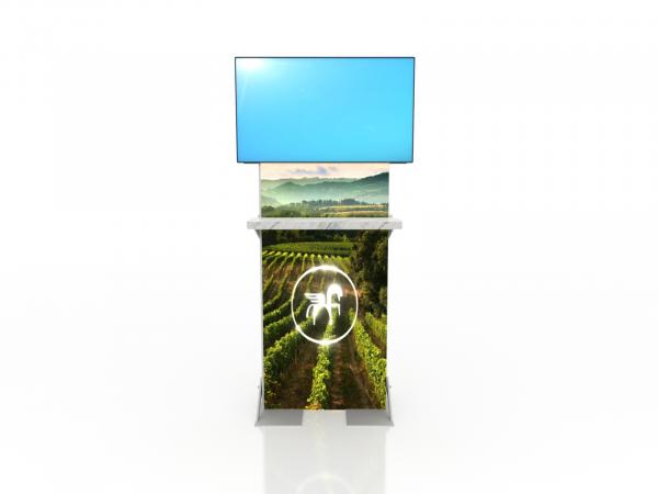 MOD-1661 Monitor Stand for Trade Shows and Events -- Image 2