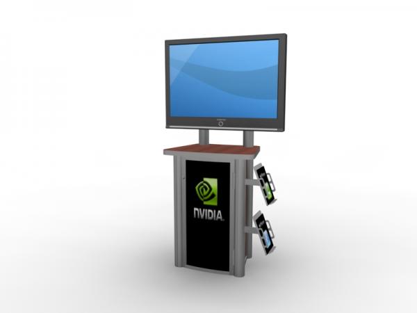 MOD-1245 Workstation/Kiosk for Trade Shows and Events -- Image 3