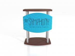 SYM-415 Portable Counter w/ Shelves