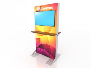 MOD-1660 Monitor Stand (Double-sided Shelves) -- Image 1 