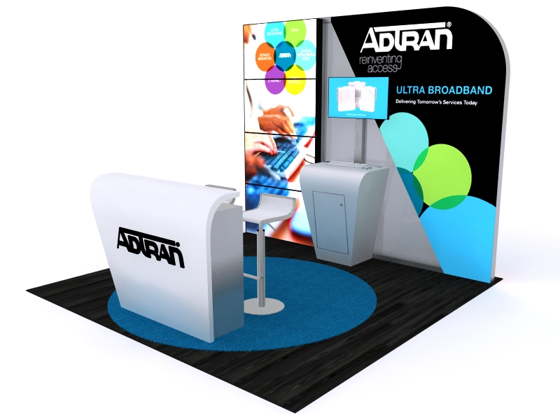 DM-1048 Trade Show Exhibit -- 10 x 10 Version