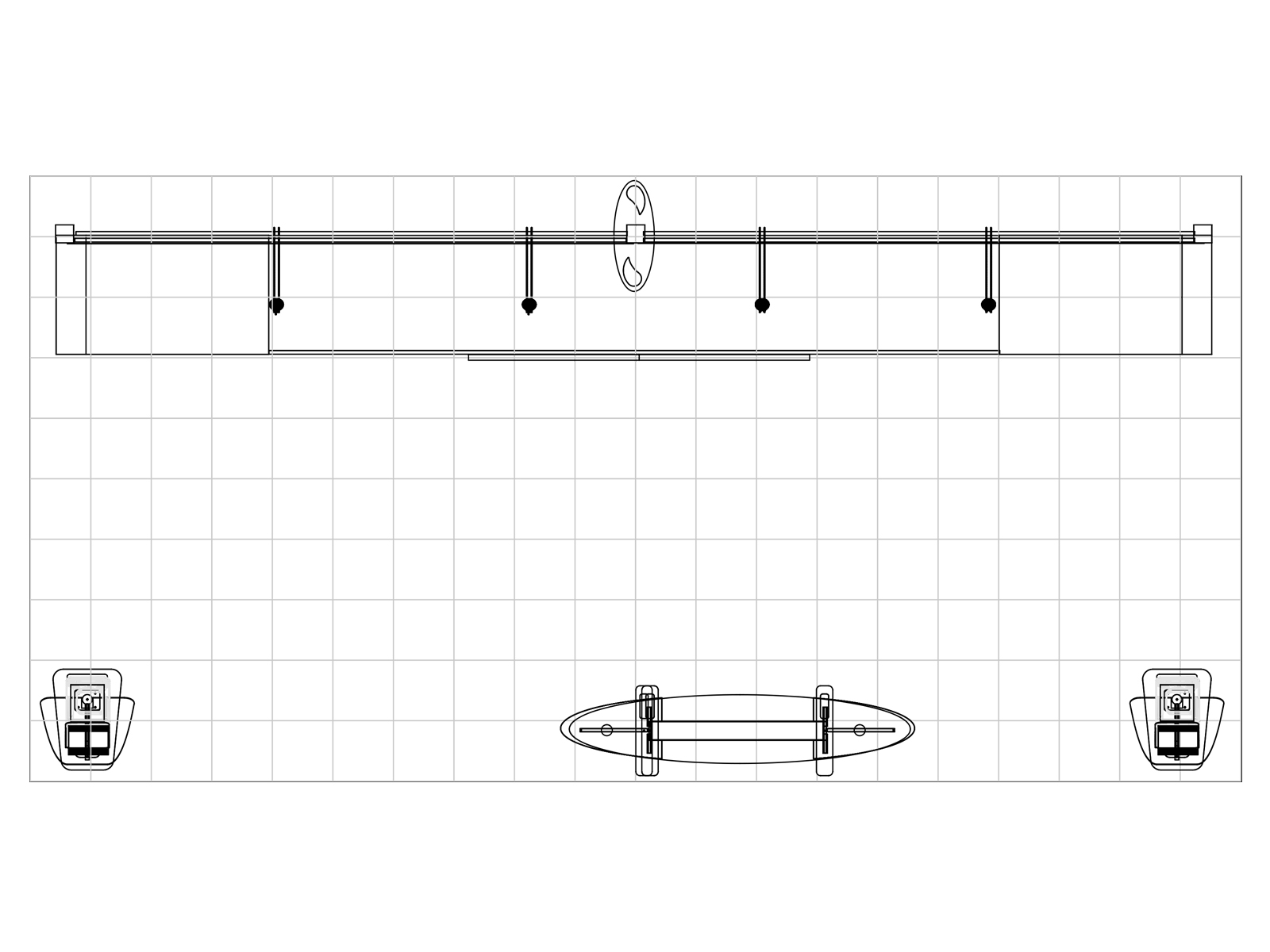 ECO-2114 Sustainable Tradeshow Display -- Plan View