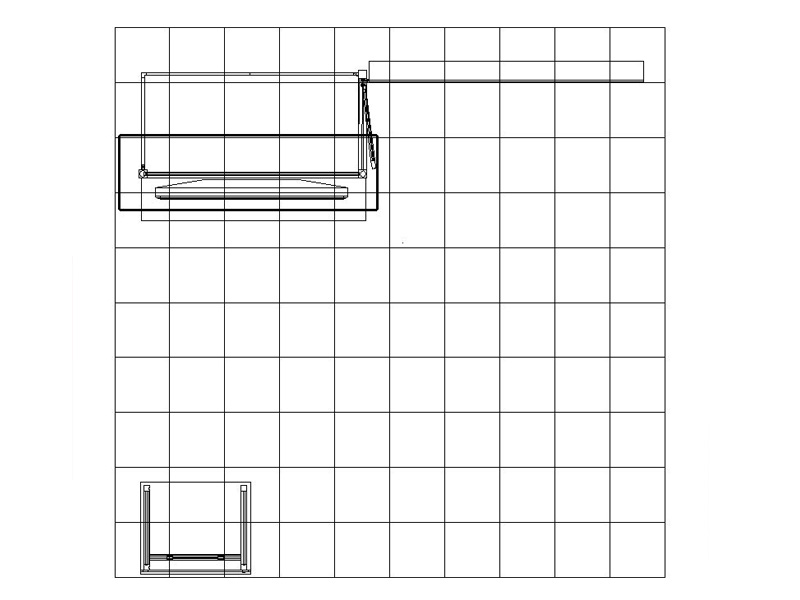 ECO-1074 Sustainable Trade Show Exhibit -- Plan View