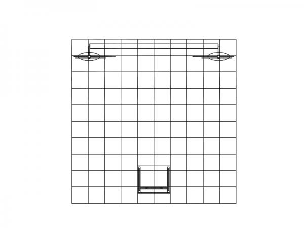 ECO-1062 Sustainable Tradeshow Display -- Plan View